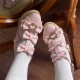 Letter From Cloud Showa Fairy Tales PU Edition Platform Shoes(4 Colours/Full Payment Without Shipping)